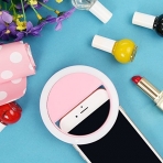 MindKoo 36 Highlight LED Flal Selfie Ring-Pink