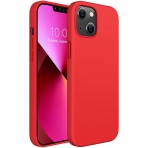 Miracase Silikon Apple iPhone 13 Klf-Red