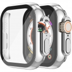 Misxi Apple Watch Ultra/2 Bumper Klf (2 Adet)(49mm)-Silver