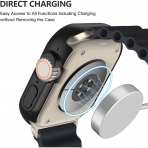 Misxi Apple Watch Ultra/2 49mm Bumper Klf -Black