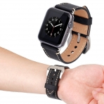 Mkeke Apple Watch Deri Kay (42mm)-Black