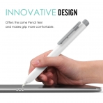 MoKo Apple Pencil Klf-White Gray