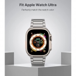 MoKo Apple Watch 9/8/7 Uyumlu Titanyum Kay (49/45/44/42mm)