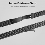 MoKo Apple Watch Ultra 3 �nce Paslanmaz �elik Kay��-Black