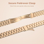 MoKo Apple Watch Ultra 3 �nce Paslanmaz �elik Kay��-Rose Gold