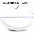 MoKo Apple iPad 10. Nesil nce Standl Klf (10.9 n)-Lilac Purple