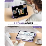 MoKo Apple iPad 10. Nesil Kalem Tutuculu Klf (10.9 n)-Purple