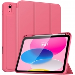 MoKo Apple iPad 10. Nesil Kalem Tutuculu Klf (10.9 n)-Watermelon Red