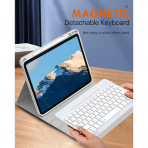 MoKo Klavyeli iPad Air 6.Nesil Klf (11 in)-Silver