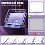MoKo Apple iPad 10. Nesil Standl Klf (10.9 n)-Purple
