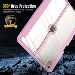 MoKo Apple iPad Air M2 Standl Klf (13 n)-Nosegay Pink 