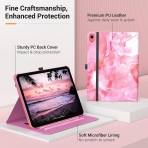 MoKo Apple iPad 10. Nesil Tam Korumal Klf (10.9 n)-Dreamy Starry Watermelon Red