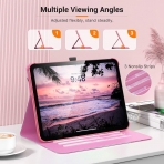 MoKo Apple iPad 10. Nesil Klf (10.9 n)-Dreamy Starry Watermelon Red