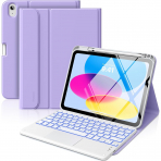 MoKo Apple iPad A16 Klavyeli K�l�f (11 in�)-Lilac