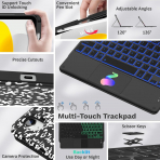 MoKo Apple iPad A16 Klavyeli K�l�f (11 in�)-Notebook Black