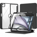 MoKo Apple iPad Air M2 Manyetik Klf (13 in)-Black