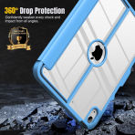 MoKo Apple iPad A16 Standl Klf (11 n)-Blue Wave