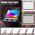 MoKo Apple iPad A16 Standl Klf (11 n)-Brown