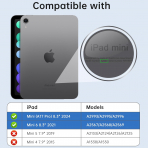 MoKo Apple iPad Mini 7 Standl Klf -Space Gray