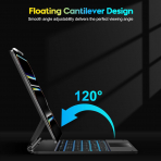 OMOTON Apple iPad Pro M4 Klavyeli Klf (13 in)