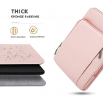 MoKo Carrying MacBook Pro Laptop antas(13-14 in) -Pink 