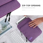MoKo Carrying MacBook Pro Laptop antas(13-14 in) -Purple