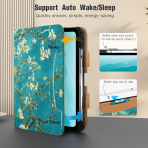 MoKo Apple iPad A16 Deri Folyo Klf (11 in)-Apricot Blossom