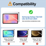 MoKo Galaxy Tab S10 Lite Standl Klf-Silver