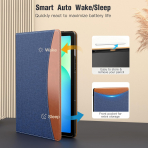MoKo Galaxy Tab S10 Lite Standl Klf-Blue Brown