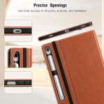 MoKo Galaxy Tab S10 Lite Standl Klf-Brown