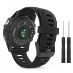 MoKo Garmin Fenixx 3 / Fenixx 5X Silikon Kay-Black