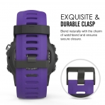 MoKo Garmin Fenixx 3 / Fenixx 5X Silikon Kay-Purple