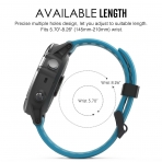 MoKo Garmin Fenixx 3 / Fenixx 5X Silikon Kay-Blue