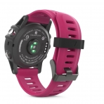 MoKo Garmin Fenixx 3 / Fenixx 5X Silikon Kay-Rose Red