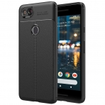 MoKo Google Pixel 2 Deri Bumper K�l�f-Black