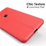 MoKo Google Pixel 2 Deri Bumper K�l�f-Red