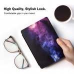 MoKo Kindle Paperwhite Klf (6 in)(10.Nesil)-Dream Nebula Purple