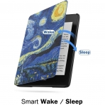 MoKo Kindle Paperwhite Klf (6 in)(10.Nesil)-Starry Night