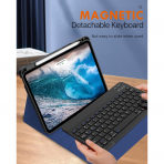 MoKo Klavyeli iPad Air 6.Nesil K�l�f (11 in�)-Navy Blue