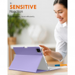 MoKo Klavyeli iPad Air 6.Nesil K�l�f (11 in�)-Taro Purple