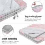 MoKo Laptop El antas (15.6 in)-Pink Gray Marble