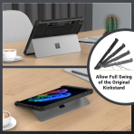 MoKo Microsoft Surface Pro 12 Standl Klf-Black