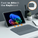 MoKo Microsoft Surface Pro 12 Standl Klf-Ocean Blue