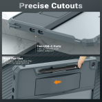 MoKo Microsoft Surface Pro 12 Standl Klf-Ocean Blue