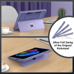 MoKo Microsoft Surface Pro 12 Standl Klf-Violet