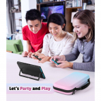 MoKo Nintendo Switch 2 Uyumlu anta-Blue Pink
