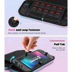 MoKo Nintendo Switch 2 Uyumlu anta-Blue Pink