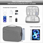MoKo ift Katmanl Tablet antas (9-11 in)-Light Gray