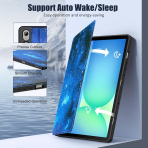 MoKo Samsung Galaxy Tab S10 FE Standl Klf -Blue Starry Sky 