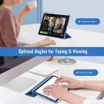 MoKo Samsung Galaxy Tab S11 Klf-Navy Blue